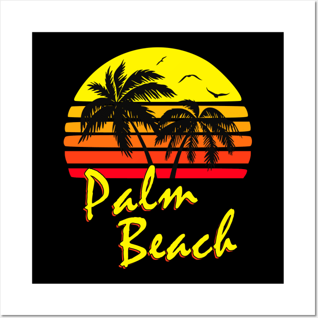 Palm Beach Wall Art by Nerd_art